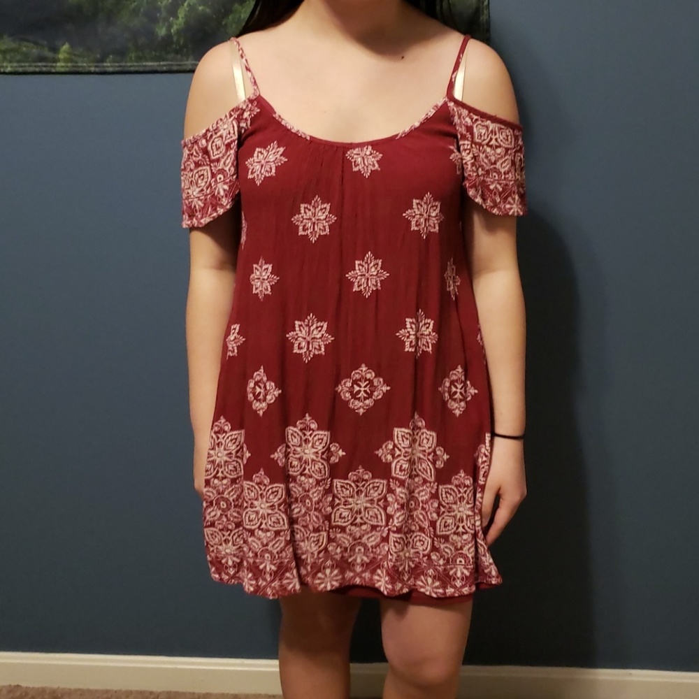 Mossimo supply co off the shoulder dress